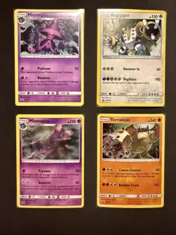Sun & Moon Promo Cards Lot Of 4 SM222, SM223, SM243, SM245 -Played Cond. Pokemon - Image 1