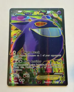 Pokemon TCG Gengar EX Holo Card 114/119 2014 XY - Image 1