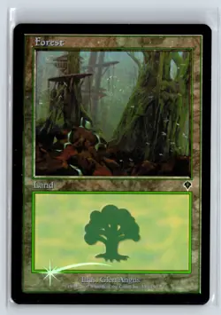 MTG Magic the Gathering Card - FOIL Forest 350 - Invasion - Common - Image 1