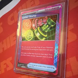 Pokemon Unfair Stamp Trainer Twilight Masquerade 165/167 - NM - FREE SHIPPING! - Image 3