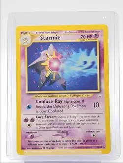 STARMIE 2000 POKEMON NEO REVELATION RARE 25/64 Q5677 - Image 1