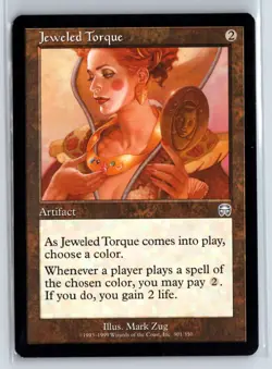 Jeweled Torque - Mercadian Masques - MTG Magic the Gathering Card - Image 1