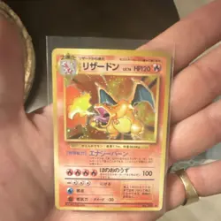 Pokemon Charizard No.6 Expansion Pack Holo Rare Stage 2 Japanese 120 HP - Image 3