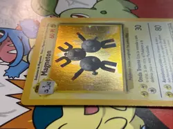 Pokemon Base Set Magneton Holo – Lightly Played LP – 9/102 - Image 3