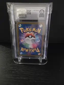 2023 Pokemon - Oddish Shiny Treasure Ex #1 - 1/1 CGC Guinness World Record Slab - Image 2