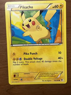 Pokemon Black & White Boundaries Crossed Pikachu 50/149 - Image 1