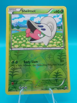 Shelmet 10/108 Dark Explorers Pokemon TCG Reverse Holo Near Mint/Mint - Image 1