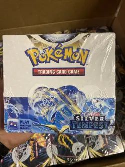 Pokemon TCG Sword & Shield Silver Tempest Booster Box SEALED - Image 1