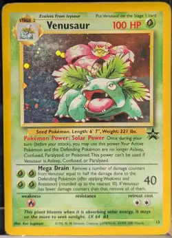 2000 Pokemon WoTC Black Star Promo Venusaur 13/53 - LP (very good) REDUCED PRICE - Image 1