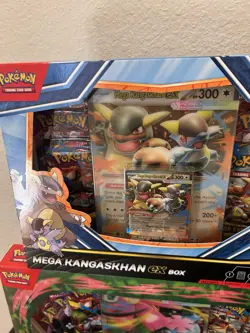 Lot of 2 Pokemon TCG Mega Venusaur ex Premium Collection + Mega Kangaskhan Boxes - Image 3