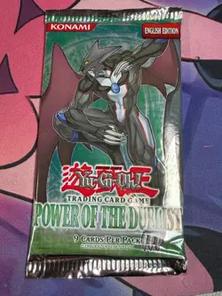 Yugioh TCG! SEALED Power of the Duelist Unlimited Booster Pack - Unsearched - Image 1