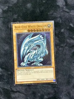 YUGIOH Blue-Eyes White Dragon OP28-EN001 Ultimate Rare NM #59 - Image 1