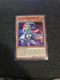 Yugioh Magical Musketeer Doc SPWA-EN017 Super Rare NM - Image 1