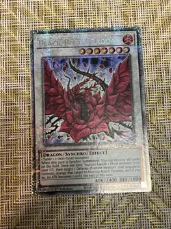 Yu-Gi-Oh! - Black Rose Dragon - Starlight Rare 1st Edition - Image 1