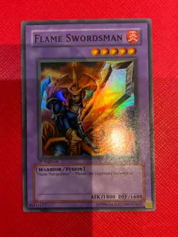 Yugioh - Flame Swordsman (LOB-003) VLP 1st Edition English - Image 1