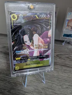 Boa Hancock P-115 OP15 Pre Release Event Winner Stamped Card! - Image 1