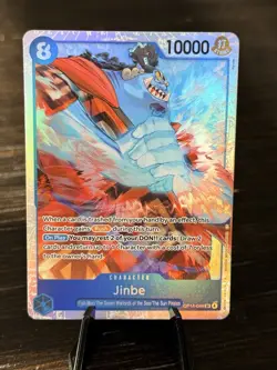 Jinbe OP14-049 SR The Azure Sea's Seven One Piece TCG English - Image 1