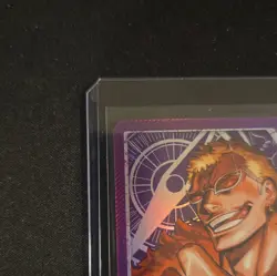 One Piece Donquixote Doflamingo OP14-060 Alt Art Azure Sea's Seven NM English - Image 3