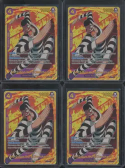 One Piece #EB01-061 Mr. 2 Bon. Kurei Bentham Lot Of 4 - Image 1