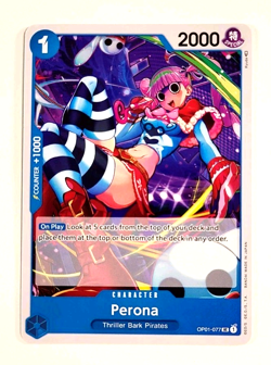Perona - OP01-077 UC - Uncommon - Romance Dawn - English - One Piece_1 - Image 1