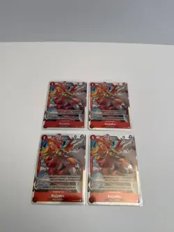 One Piece TCG OP11 A Fist Of Divine Speed OP11-004 Kujyaku SR x 4 Playset - Image 1