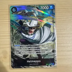One Piece TCG English OP11-092 Helmeppo Alt Art Parallel - NM - Image 1