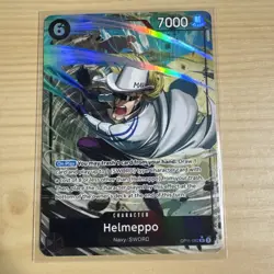 One Piece TCG English OP11-092 Helmeppo Alt Art Parallel - NM - Image 2