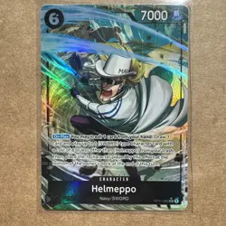One Piece TCG English OP11-092 Helmeppo Alt Art Parallel - NM - Image 1