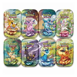 POKEMON Scarlet & Violet PRISMATIC EVOLUTIONS Mini Tin*Empty* - Image 1