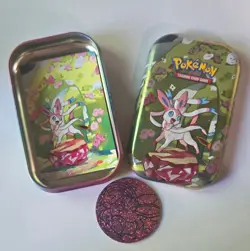 POKEMON Scarlet & Violet PRISMATIC EVOLUTIONS Mini Tin*Empty* - Image 4