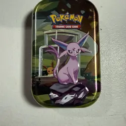 POKEMON Scarlet & Violet PRISMATIC EVOLUTIONS Mini Tin*Empty* - Image 2