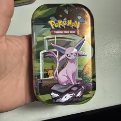 POKEMON Scarlet & Violet PRISMATIC EVOLUTIONS Mini Tin*Empty* - Image 5