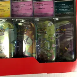 NEW Pokemon TCG Scarlet & Violet Prismatic Evolutions 8 Mini-Tin Bundle Costco - Image 4
