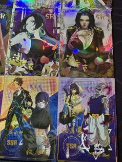 One Piece Set of 9 Collectible Character Anime SSR Cards CCG Boa Hancock K10 - Image 4