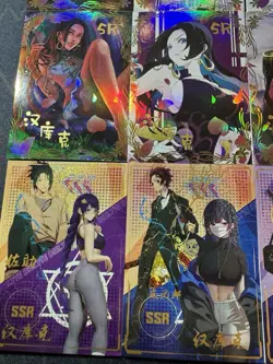 One Piece Set of 9 Collectible Character Anime SSR Cards CCG Boa Hancock K10 - Image 5