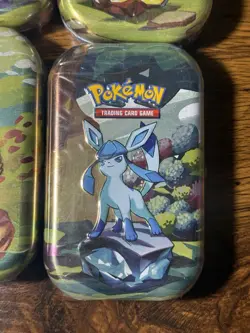 Pokemon Scarlet Violet Prismatic Evolutions Mini Tin LOT Bundle Set 4 New Sealed - Image 4