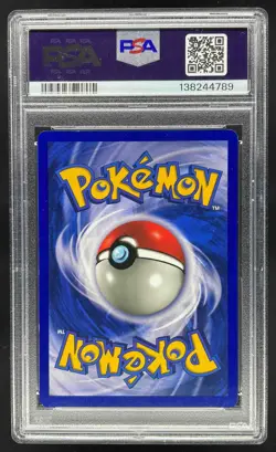 1999 Pokemon: The First Movie Black Star Promo Dragonite PSA 9 Mint #5 - Image 2