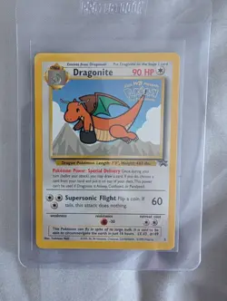 Dragonite No.5 WOTC Black Star Promo Pokemon Card! FAST & FREE P&P! - Image 1