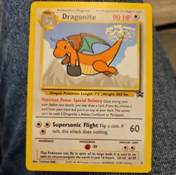 Dragonite - 5 Pokemon 1999 WB First Movie - Black Star Promo LP - Image 1