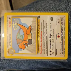Dragonite - 5 Pokemon 1999 WB First Movie - Black Star Promo LP - Image 3