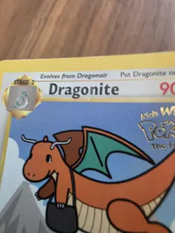Dragonite 5 Promo First Movie WOTC Black Star - Pokemon Card LP - - Image 3