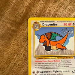 Pokemon Dragonite Black Star Promo 5 WOTC - Image 3
