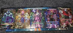 Dragon Ball Super Anniversary Box 2023 Reprint 5 Cards Fresh Holo Gold - Image 2