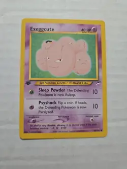 Exeggcute 64/105 1st Edition Common Neo Destiny Pokemon Card 2000 WOTC - Image 1