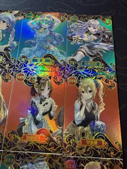 Goddess Story Gorgeous Senorita 9 x Waifu Anime Collectible Doujin SSR Cards - Image 3