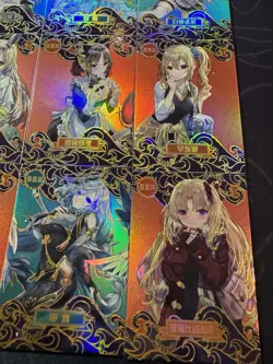 Goddess Story Gorgeous Senorita 9 x Waifu Anime Collectible Doujin SSR Cards - Image 4