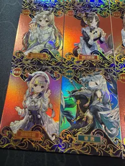 Goddess Story Gorgeous Senorita 9 x Waifu Anime Collectible Doujin SSR Cards - Image 5