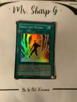 SEELE DES FEUERS - 1. AUFLAGE FOTB-DE031 DEUTSCH Yu-Gi-Oh! CARD SUPER RARE HOLO - Image 2