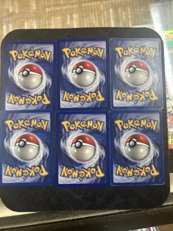 6 Basic Energy - 1999 English Base Set Unlimited WOTC Pokemon Cards - Image 2