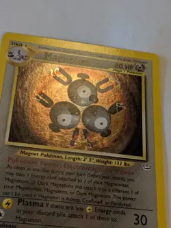 Magneton - 10/64 - Pokemon Neo Revelation Unlimited Holo Rare Card LP - Image 2